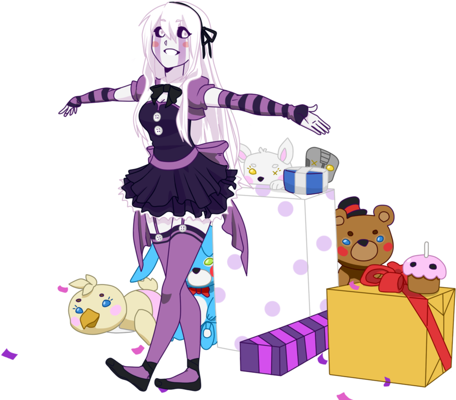 °rιceвowl° Marionette-ish - Fnaf Female Marionette Clipart (1024x819), Png Download