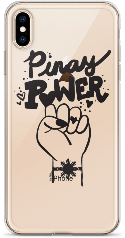 Pinay Power X Little Honey Vee Iphone Case - Mobile Phone Case Clipart (1000x1000), Png Download