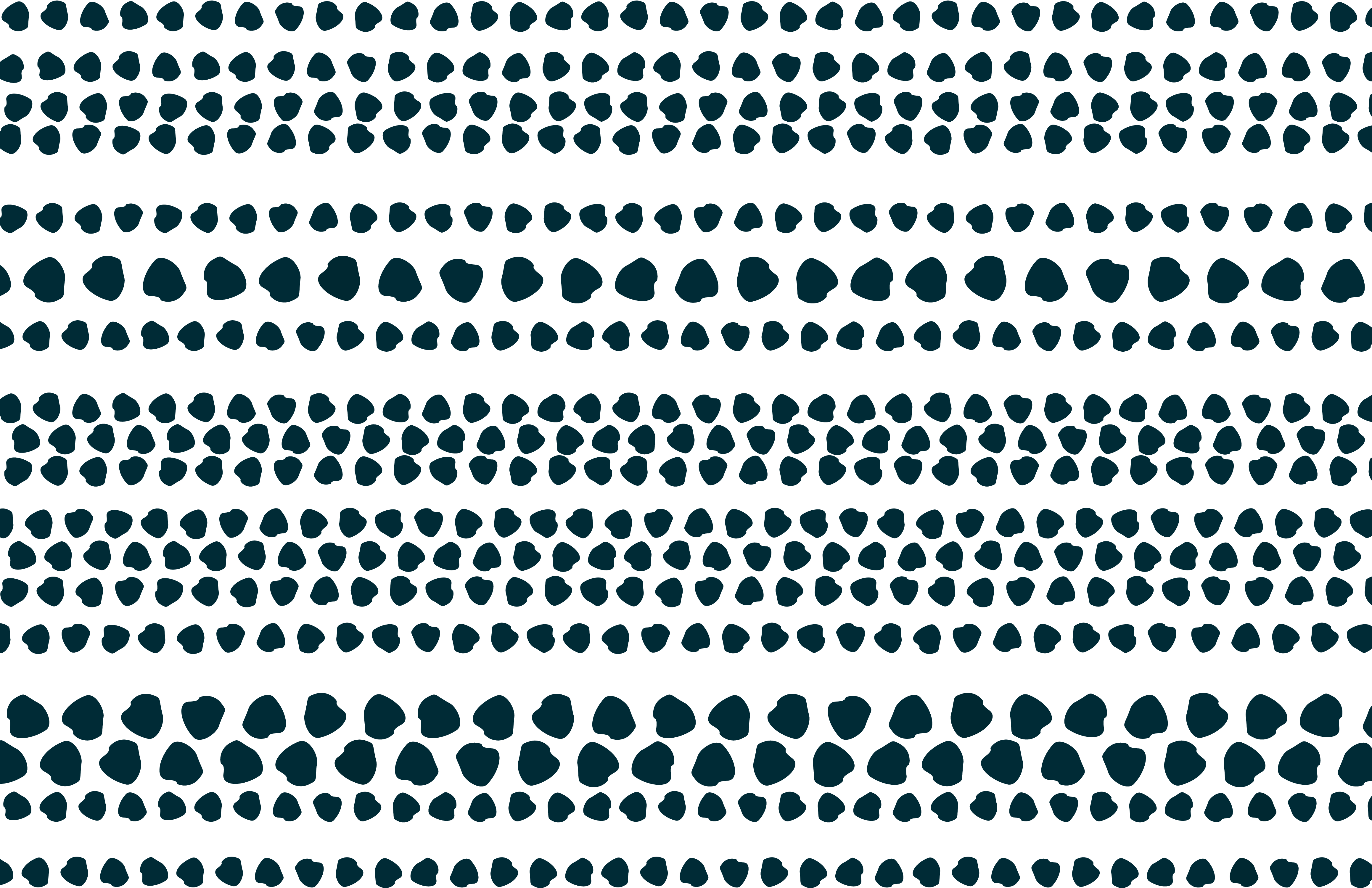 Navy Crazy Dots Pattern - Electric Blue Clipart (4635x3000), Png Download