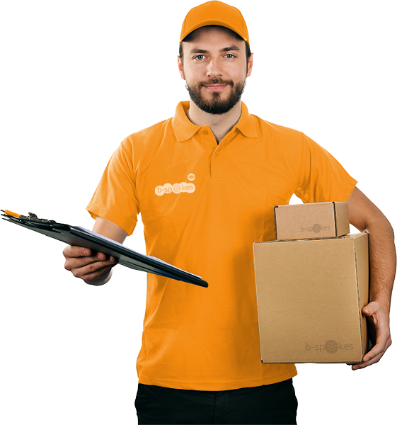 Delivery Man Clipart (561x600), Png Download
