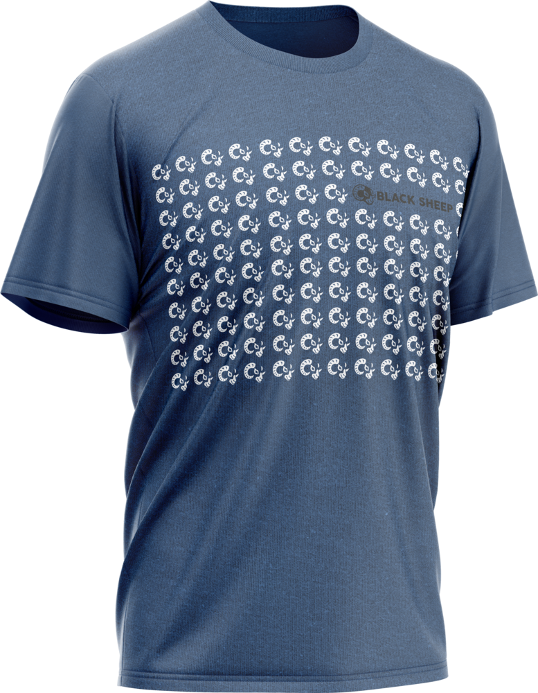 Bs Black Sheep Head Blue - Black Sheep Brewery Clipart (777x1000), Png Download