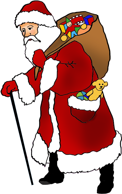 Funny And Free Santa Claus Clipart - Timon And Pumba Clipart - Png Download (555x726), Png Download