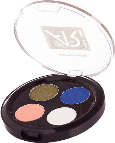 Ar Maquiagem Quarteto De Sombras Colors - Abelha Rainha Quarteto De Sombra Clipart (570x627), Png Download