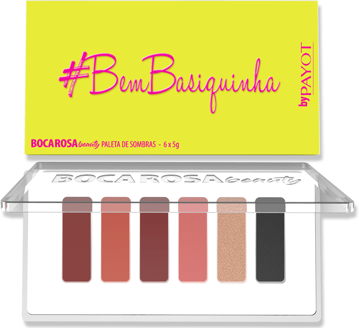 Paleta Bem Basiquinha Boca Rosa Clipart (1318x1080), Png Download