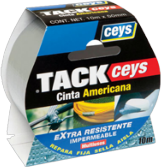 Rollo De Cinta Americana Tackceys De Ceys Para Hacer - Paper Clipart (550x715), Png Download