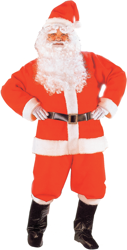 Disfraces Papa Noel , Png Download - Santa Claus Widmann Clipart (432x852), Png Download