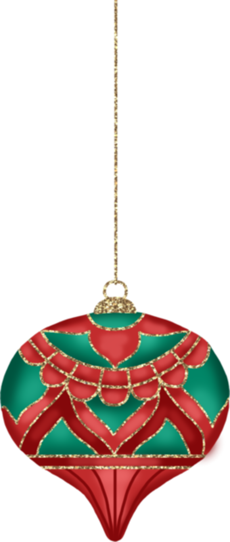 Christmas Ornament Clipart (800x1883), Png Download