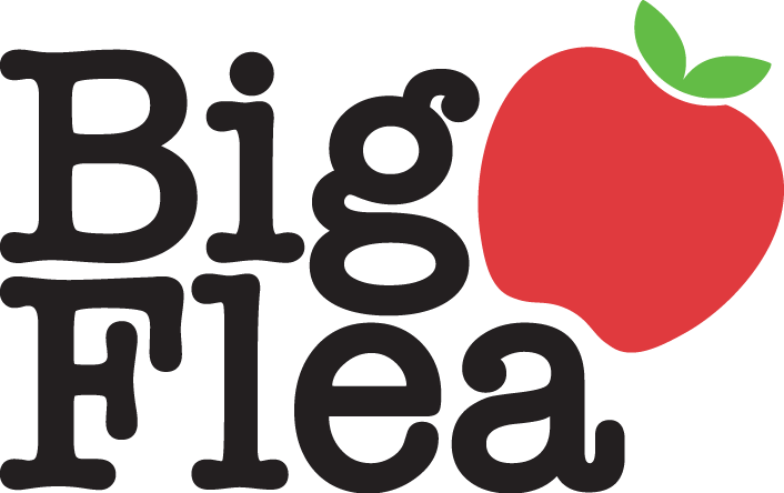 Big Apple Flea Bronx - Mcintosh Clipart (706x444), Png Download