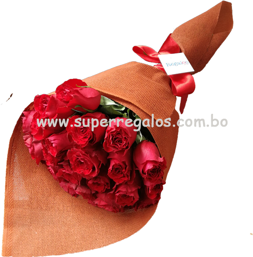 Ramo De 24 Rosas 0005 Superregalos - Garden Roses Clipart (720x660), Png Download