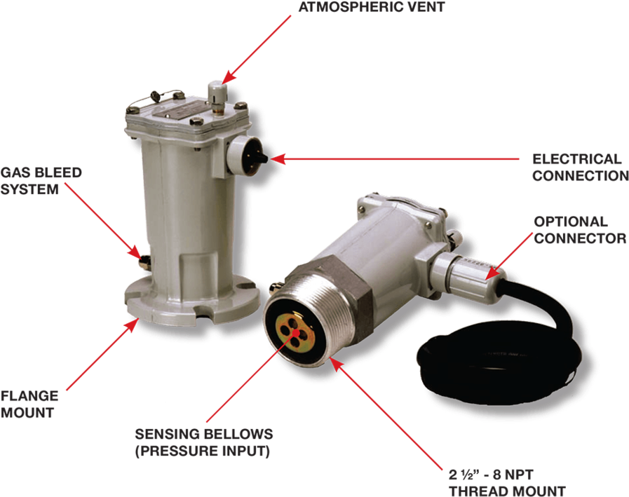 Qualitrol 900-910 Rapid Pressure Rise Relays Diagram - Rele De Presion Subita Clipart (1000x1000), Png Download