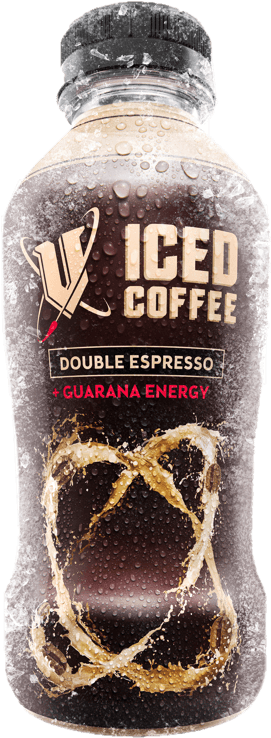 V Iced Coffee - V Double Espresso Iced Coffee Clipart (809x809), Png Download