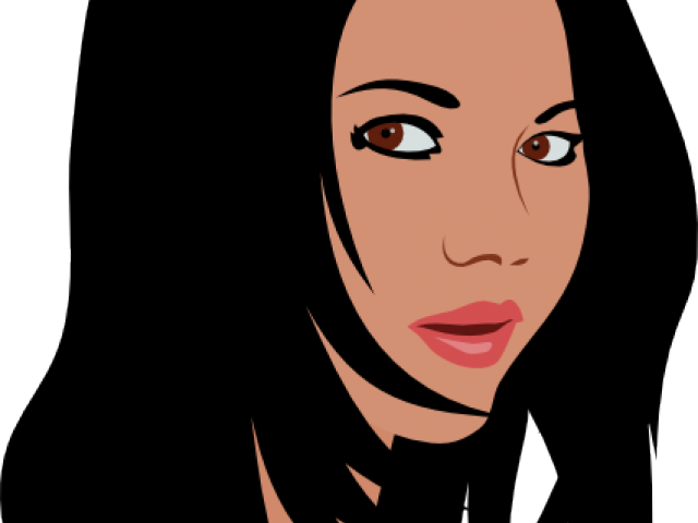 Dark Hair Clipart African American Hair - Dark Hair Clipart - Png Download (640x480), Png Download