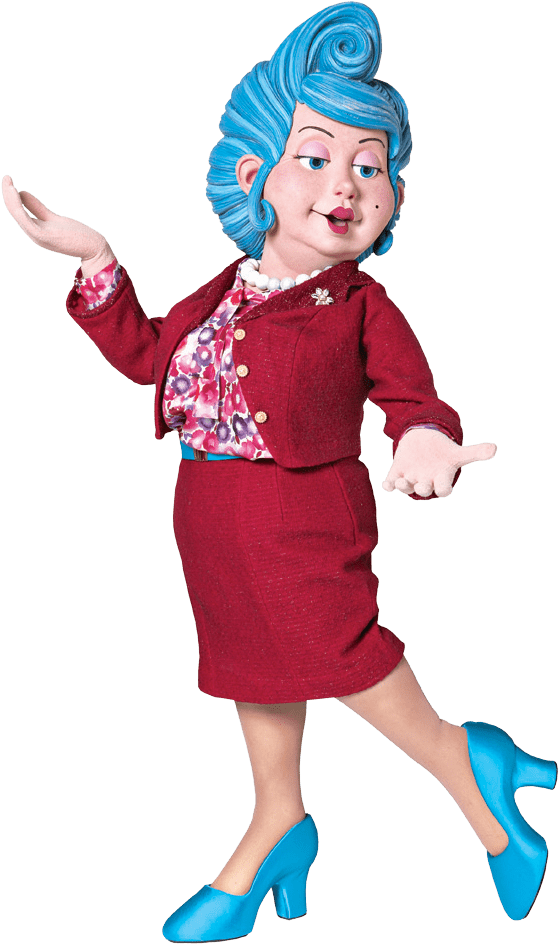 Betsy Busybody Posing - Alcalde De Lazy Town Clipart (570x960), Png Download