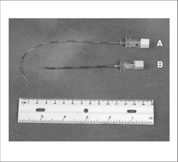 A 15 Cm, 20 Gauge, Curved-blunt Nerve Block Needle - 20 Gauge Introducer Needle Clipart (616x559), Png Download