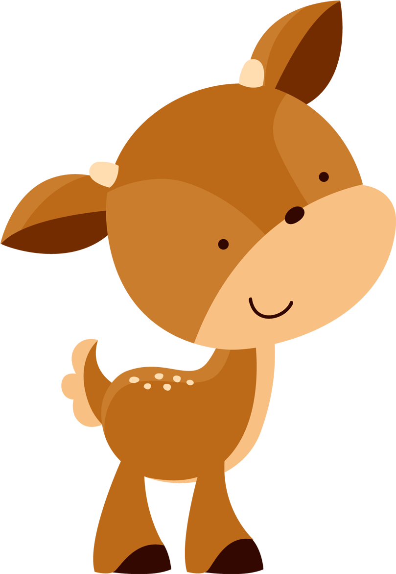 Safari Cute Png - Baby Deer Clipart Free Transparent Png (1200x1200), Png Download