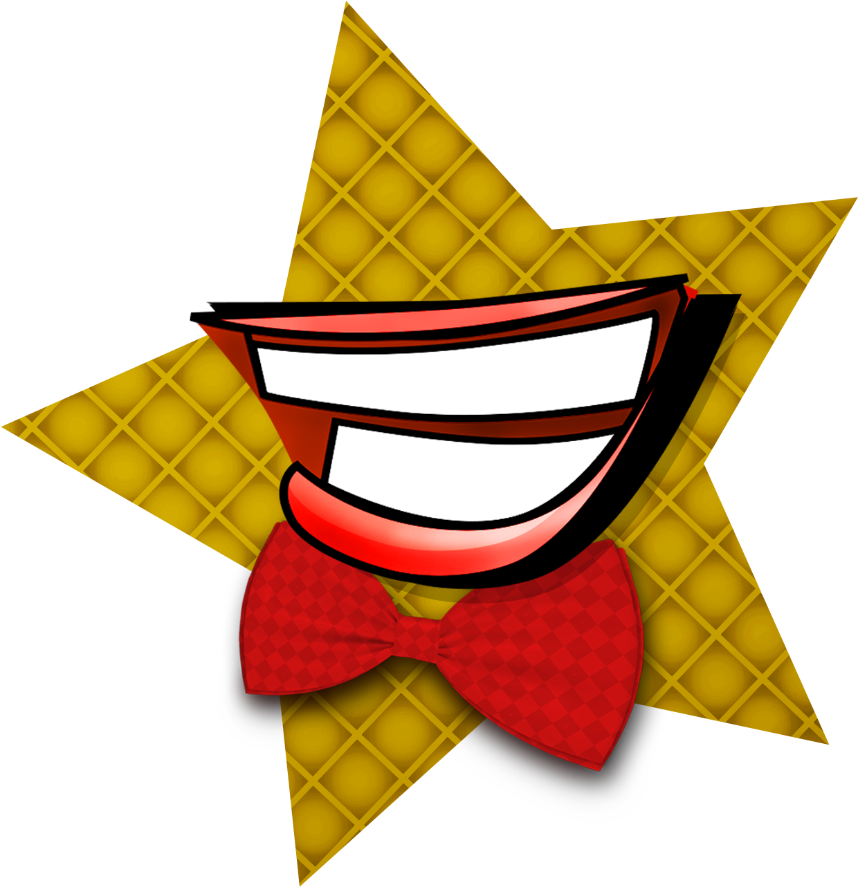 Boca Estrella Amarilla Clipart (1476x1505), Png Download