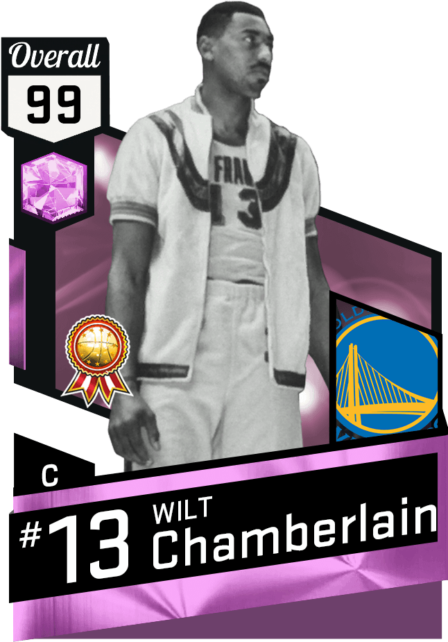 Wilt Chamberlain - Pink Diamond Charles Barkley Clipart (651x941), Png Download