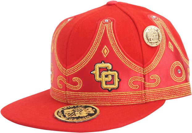 Exclusive Royalty King Of Co “red & Gold” - Baseball Cap Clipart (640x480), Png Download