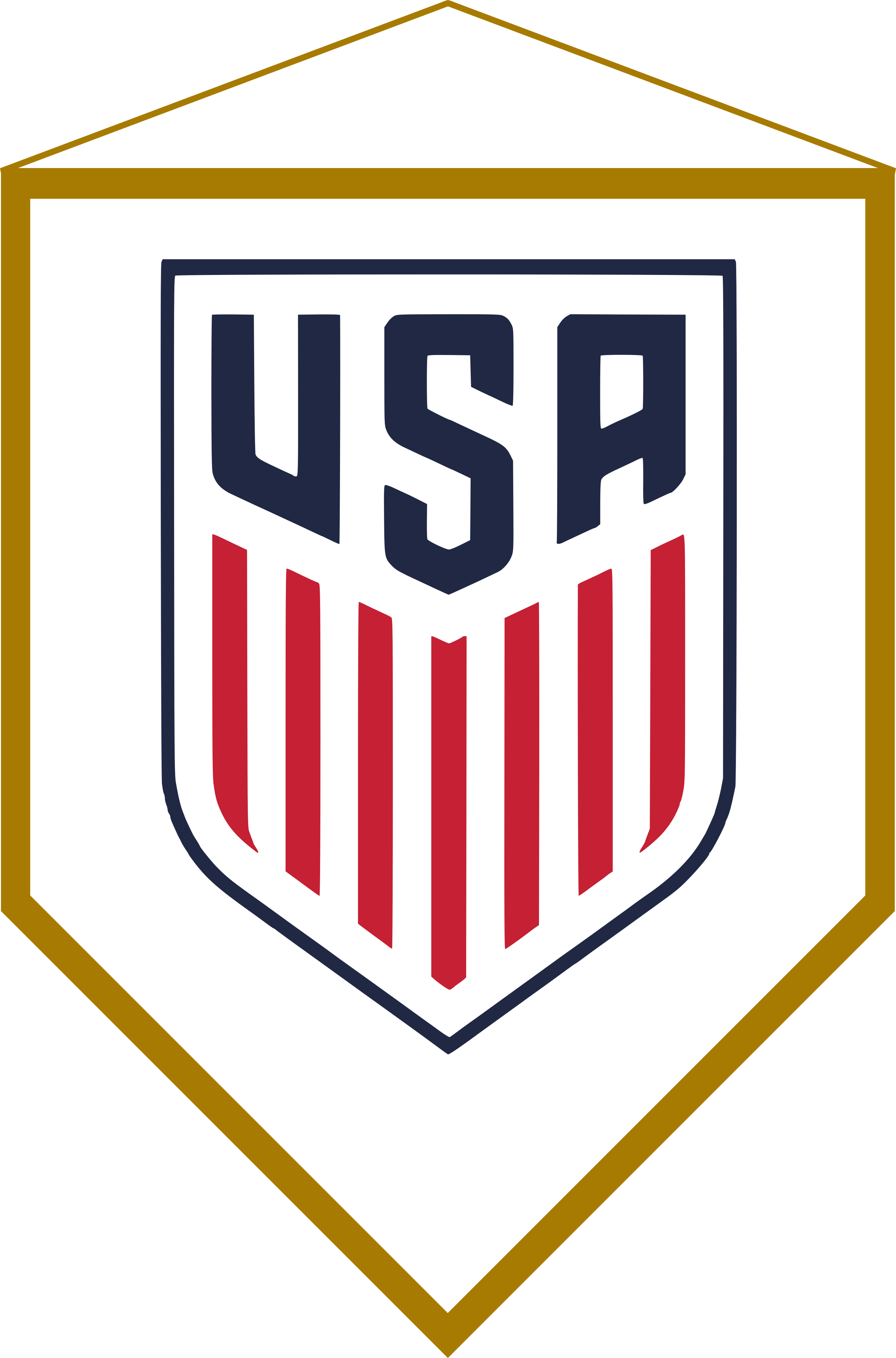 Logo Banderín Estados Unidos - Us Soccer Crest Clipart (3647x5527), Png Download