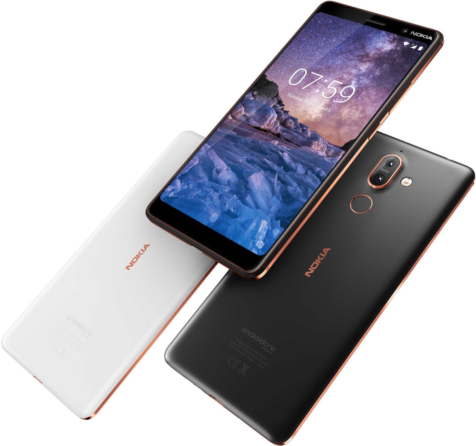 2 Day Battery Life With Nokia 7 Plus - Nokia 7 Plus 6gb Ram Clipart (2048x2048), Png Download