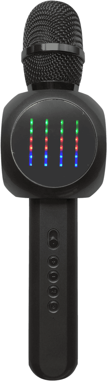 Karaoke Microphone & Speaker - - Analog Watch Clipart (640x1360), Png Download