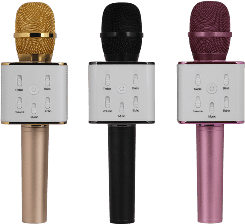 Karaoke Microphone & Speaker - - Headphones Clipart (640x505), Png Download