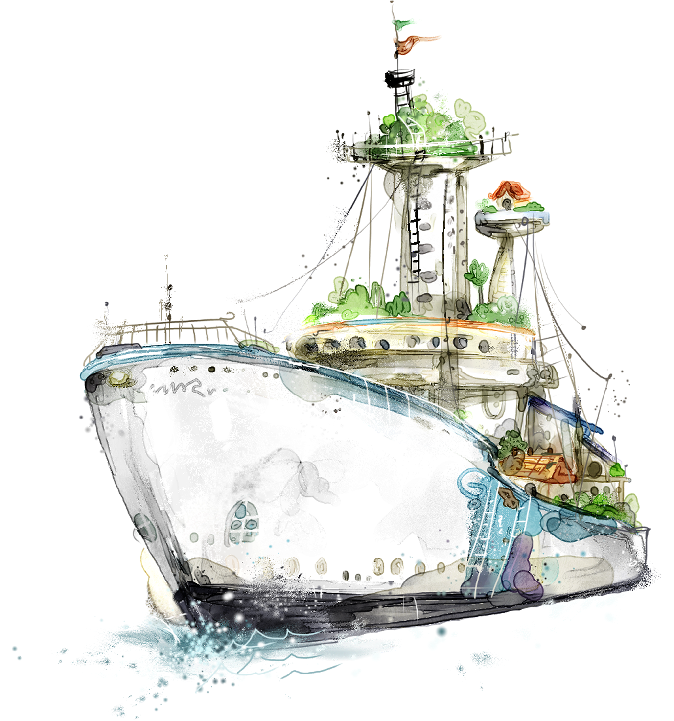 Watercolor Painting High Definition Television 4k Resolution Clipart (2226x1880), Png Download