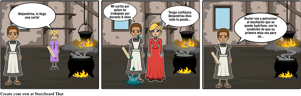La Cocinera - Cartoon Clipart (1164x385), Png Download