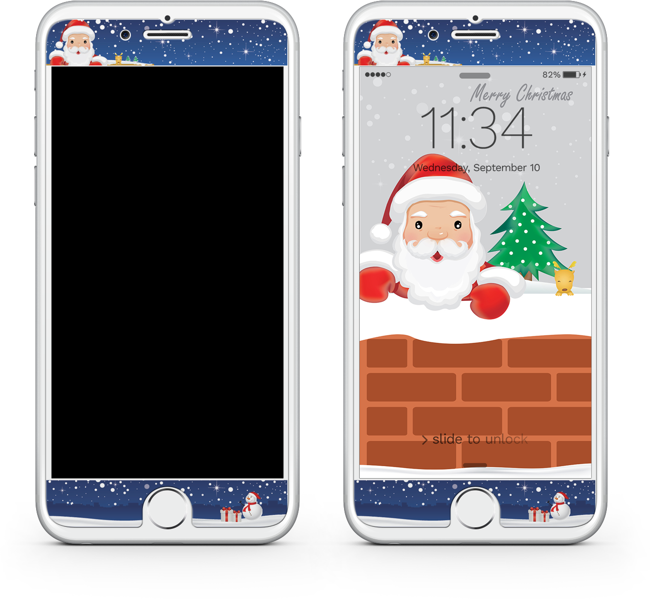 Santa Claus Vector , Png Download - Smartphone Clipart (1296x1195), Png Download