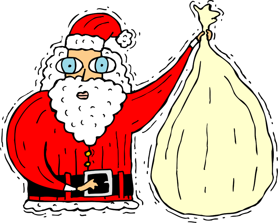 Santa Claus 03 Png - Clip Art Transparent Png (900x721), Png Download