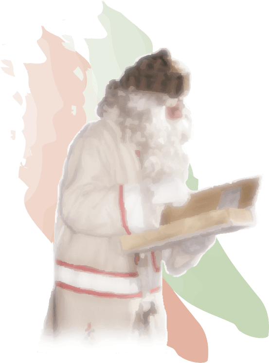 Dedt-moroz - Santa Claus Clipart (750x796), Png Download