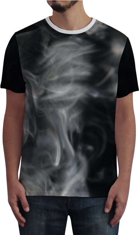 Camiseta Fullprint Fumaça De Leandro Budzinskina - Camisa Irmão Do Jorel Clipart (800x800), Png Download