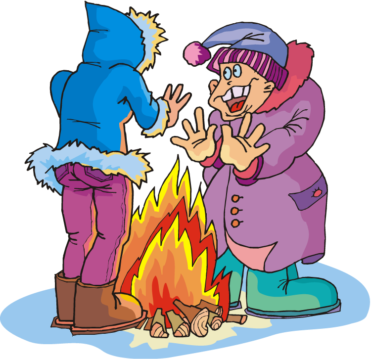 Cold Weather Clip Art N42 - Cool Season Clipart - Png Download (750x726), Png Download