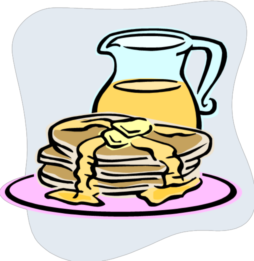 #ftestickers #scpancake #pancakes #clipart #breakfast - Pancake Breakfast Clipart Free - Png Download (1024x1052), Png Download