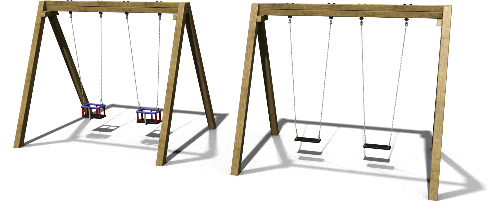 Equipment Swings Panda Free Images Info - Swings In Png Format Clipart (1920x1080), Png Download