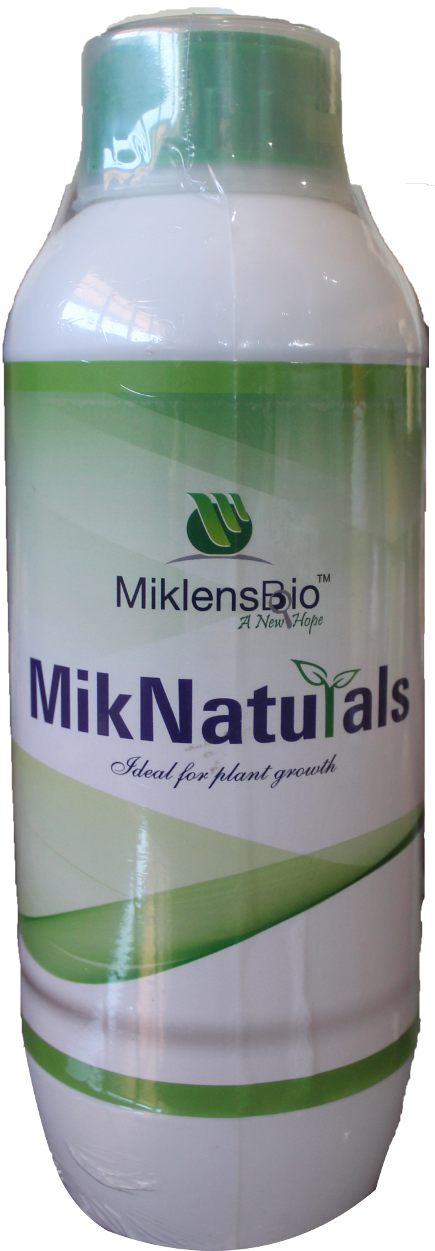 Miknaturals Is One Of A Kind Plant Growth Enhancer - Plastic Bottle Clipart (1000x1348), Png Download