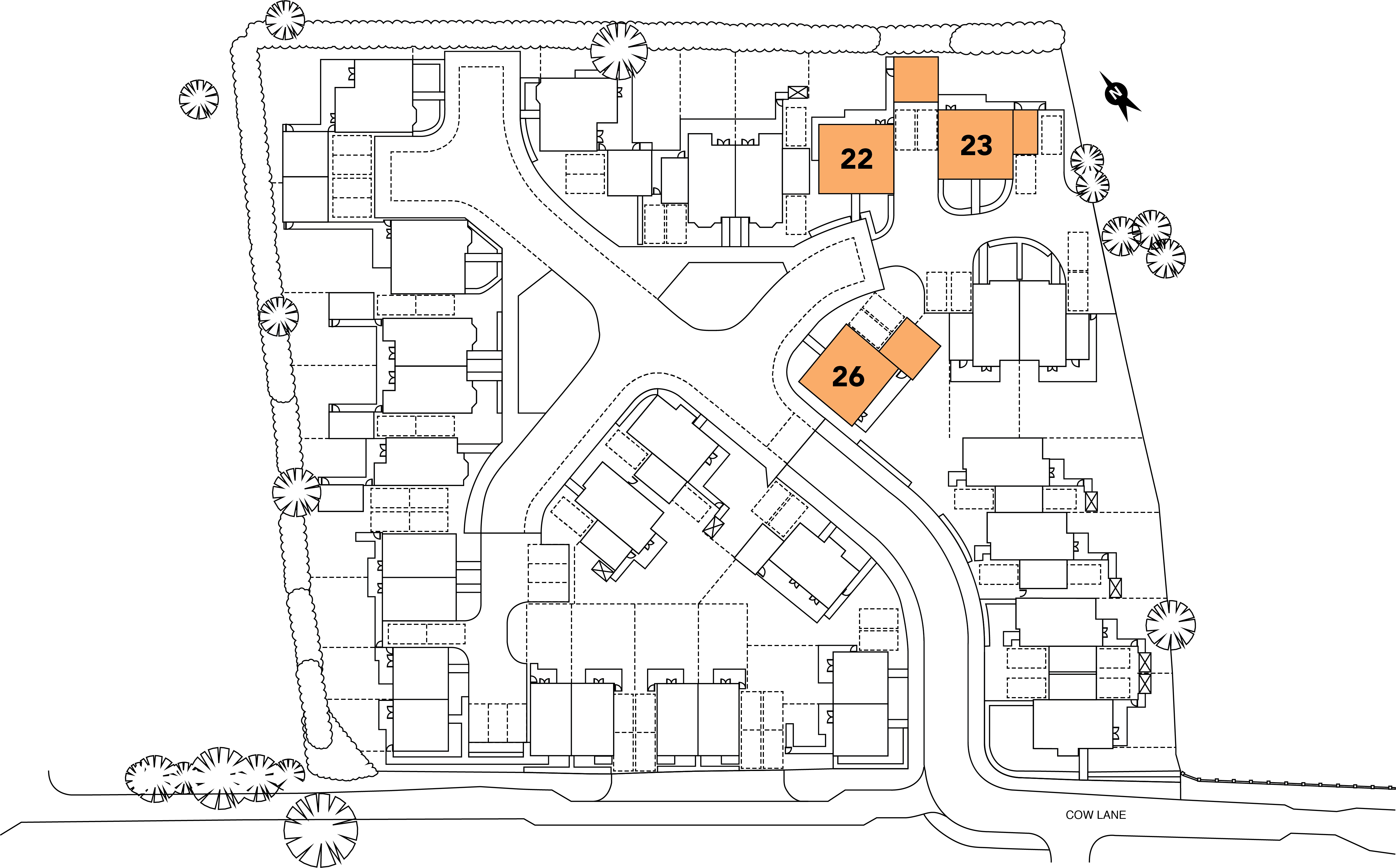 The Foxglove Floor Plans - Floor Plan Clipart (5137x3195), Png Download
