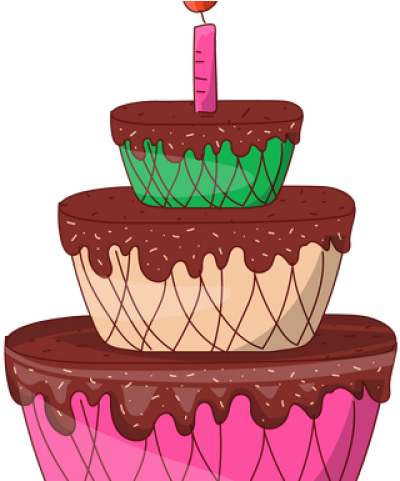 Birthday Cake Cartoon - Birthday Cake Clipart (640x480), Png Download