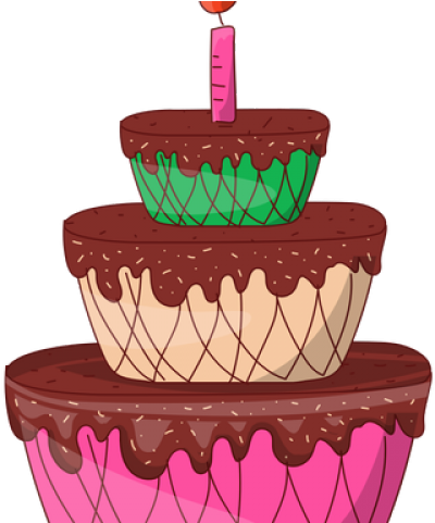 Birthday Cake Cartoon Birthday Cake Clipart Large Size Png Image Pikpng