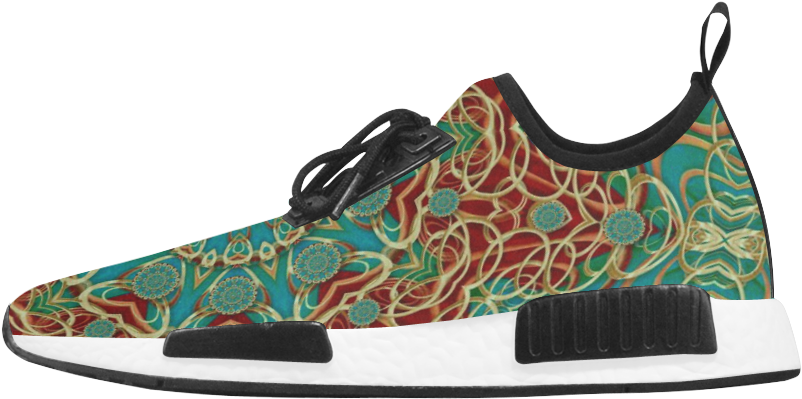 The Wooden Heart Mandala,giving Calm Women's Draco - Bisexual Shoes Clipart (1000x1000), Png Download