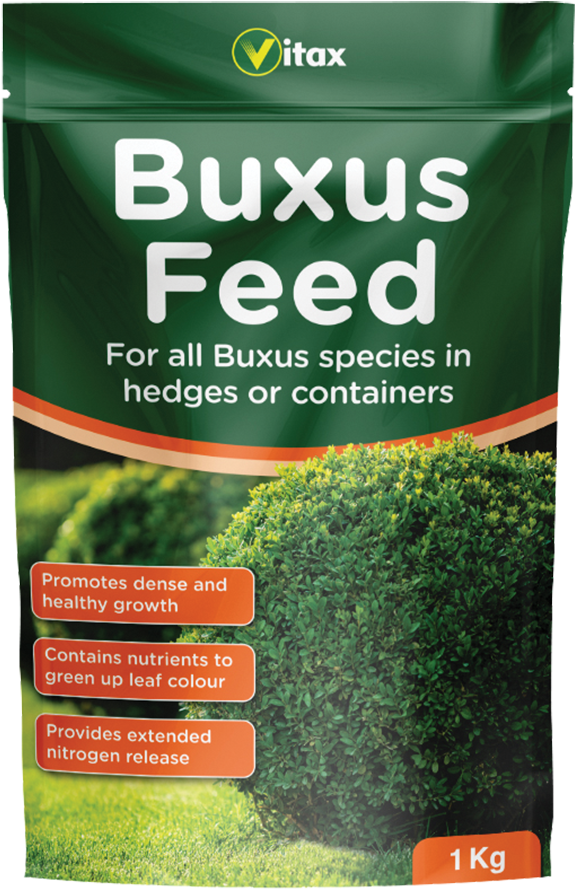 The Fertiliser Provides An Excellent Nitrogen Release - Vitax Buxus Feed 1kg Clipart (1000x1000), Png Download