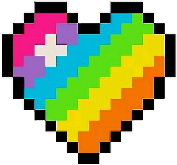 #kawaii #cute #rainbow #color #colorful #tumblr #stickers - Colour By Number App Clipart (676x676), Png Download