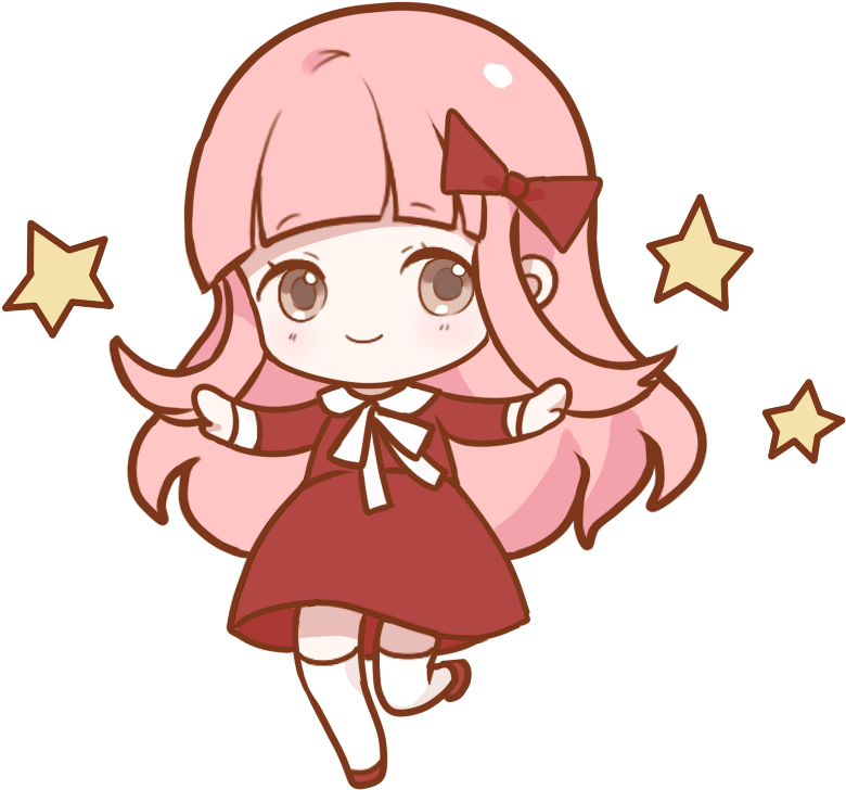 #anime #cute #japan #kawaii #girl #happy #new #party - Love Nikki Stickers Png Clipart (1000x1000), Png Download