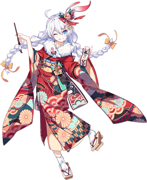 Happy New Year - Anime Happy New Year Png Clipart (580x580), Png Download