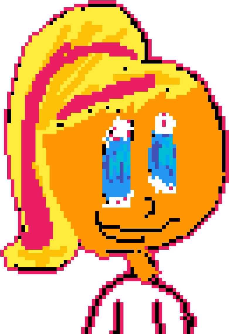 Bad Anime Girl - Smiley Clipart (1200x1200), Png Download