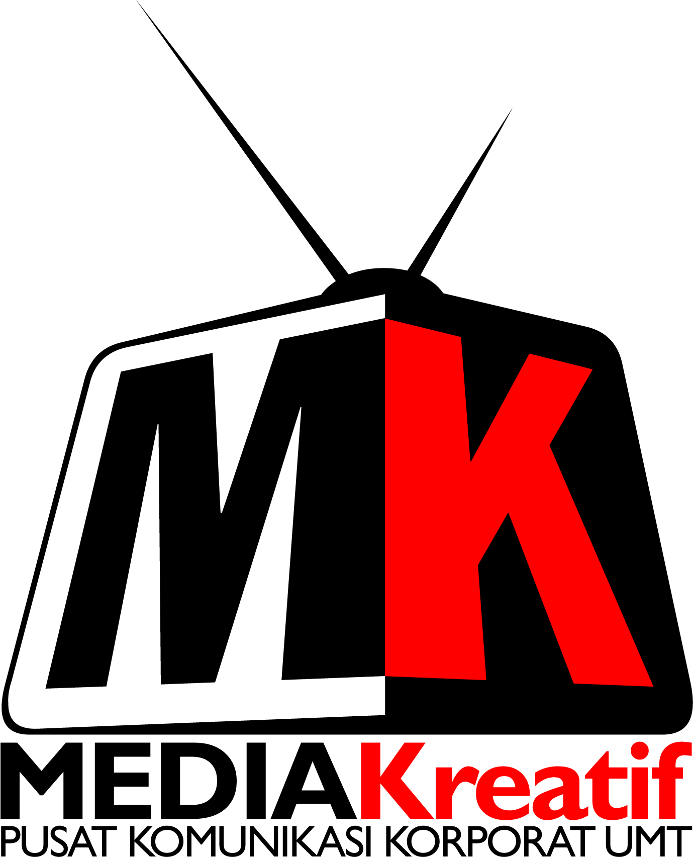 Media Kreatif Mk Logo A Type - Graphic Design Clipart (1698x1744), Png Download