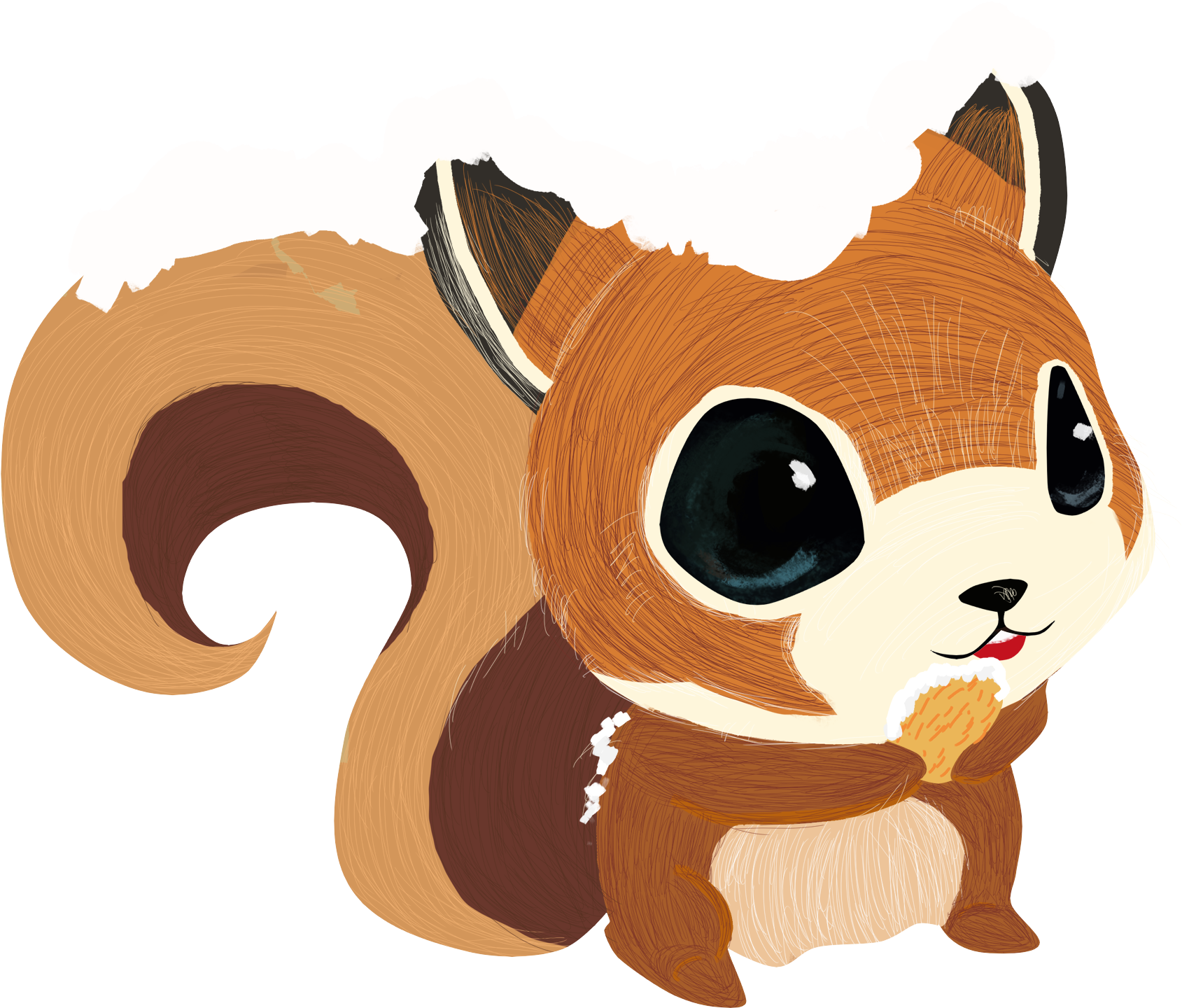 Cartoon Hand Drawn Illustration Beauty Pet Png And - Illustration Clipart (2000x2000), Png Download