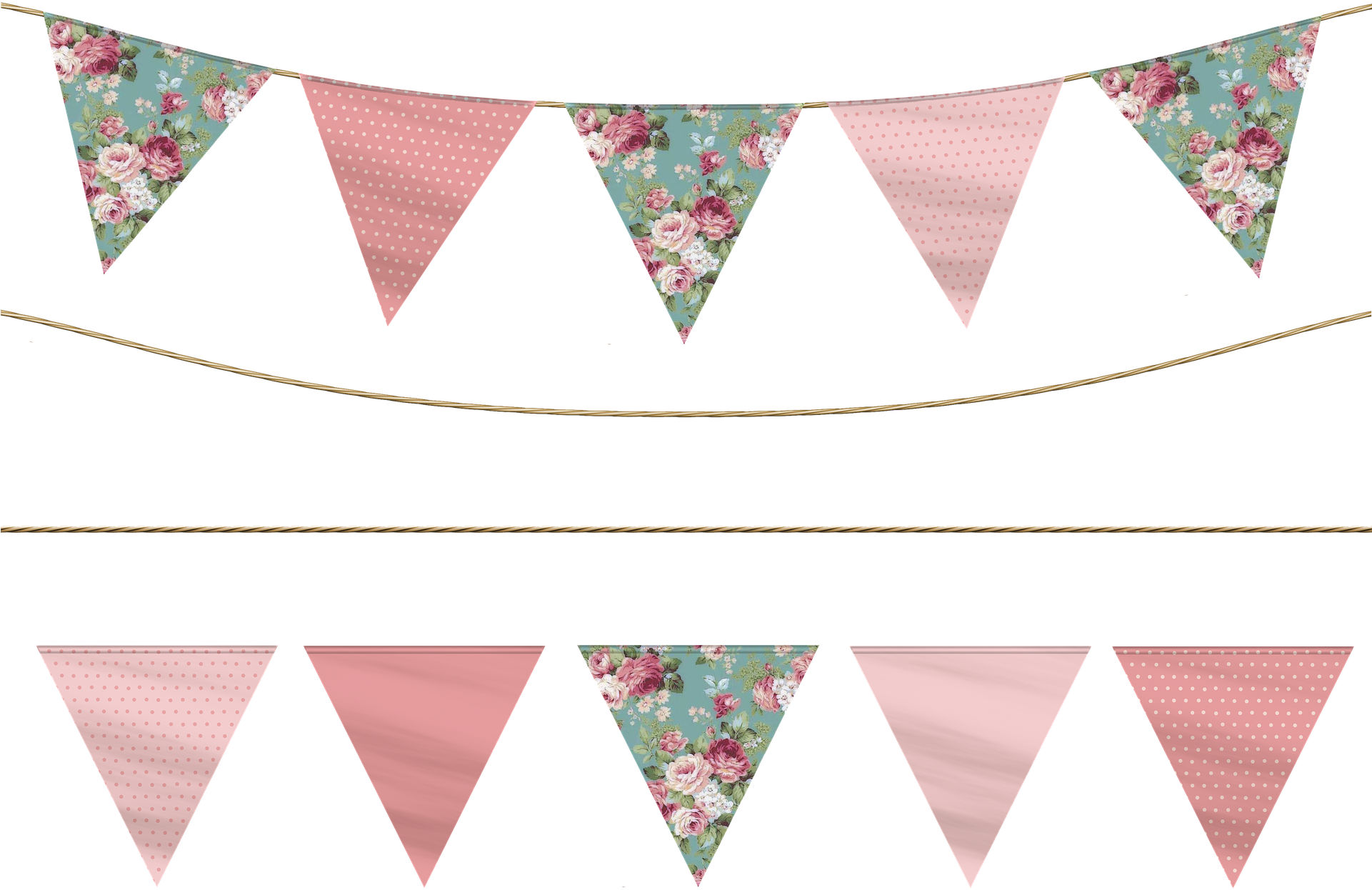 To My Daughter The Day Before Her Birth - Transparent Background Bunting Flag Clipart - Png Download (1920x1295), Png Download