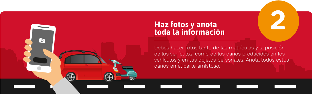 Pasos A Seguir En Caso De Accidente - City Car Clipart (1230x386), Png Download