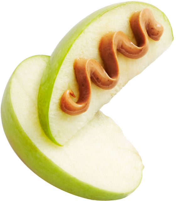 A Classic Combination With An Apple - Granny Smith Clipart (616x767), Png Download